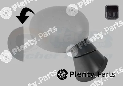 Van Wezel 0522808 — Exterior Mirror * HAGUS *