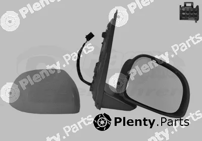 Van Wezel 1607808 — Exterior Mirror * HAGUS *