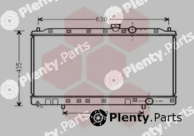 Van Wezel 32002237 — Radiator, engine cooling