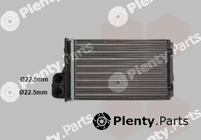 Van Wezel 09006191 — Heat Exchanger, interior heating