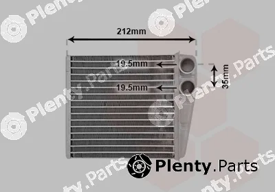 Van Wezel 13006256 — Heat Exchanger, interior heating