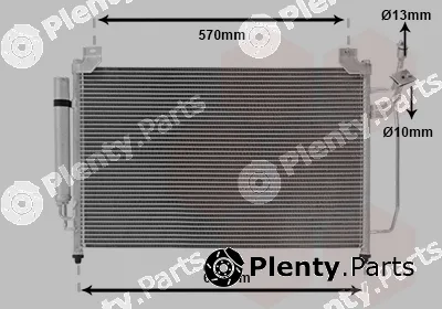Van Wezel 27005240 — Condenser, air conditioning