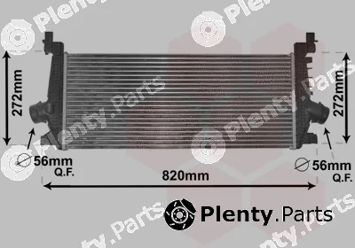 Van Wezel 37004640 — Charge Air Cooler