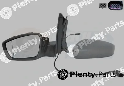 Van Wezel 5701807 — Exterior Mirror * HAGUS *