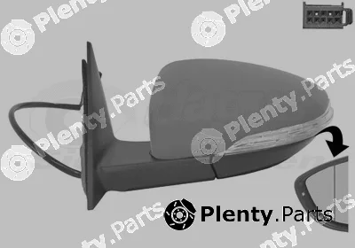 Van Wezel 5806817 — Exterior Mirror * HAGUS *