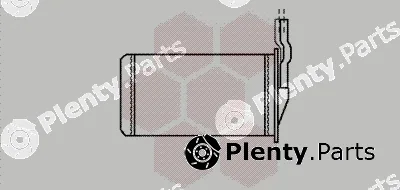 Van Wezel 43006003 — Heat Exchanger, interior heating