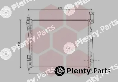 Van Wezel 21002055 — Radiator, engine cooling