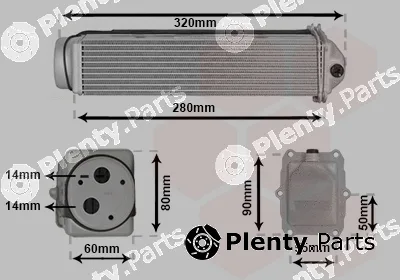 Van Wezel 03014703 — Charge Air Cooler
