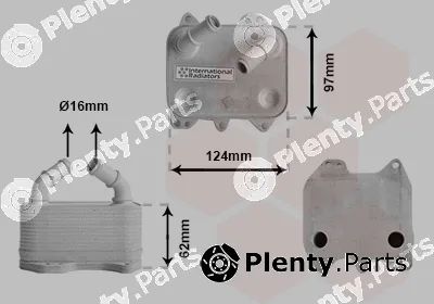 Van Wezel 58013711 — Oil Cooler, engine oil