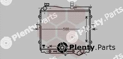 Van Wezel 83002025 — Radiator, engine cooling