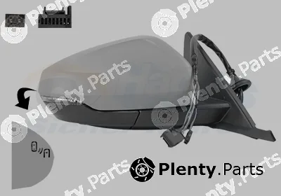Van Wezel 0366828 — Exterior Mirror * HAGUS *
