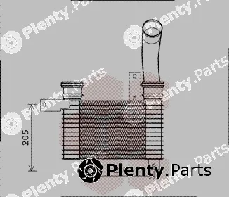 Van Wezel 81004094 — Charge Air Cooler