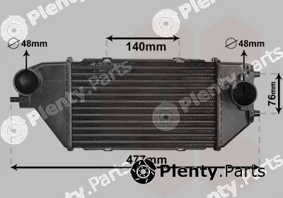 Van Wezel 25014701 — Charge Air Cooler
