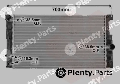 Van Wezel 06002549 — Radiator, engine cooling