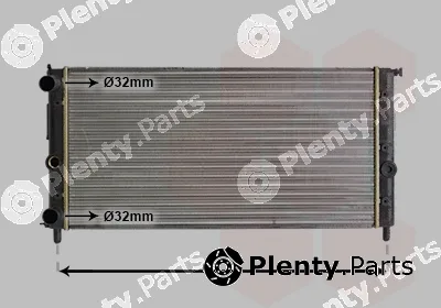 Van Wezel 17002058 — Radiator, engine cooling