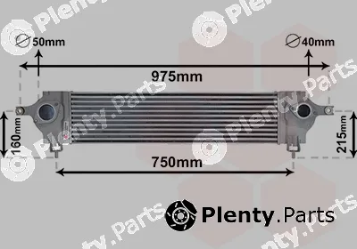 Van Wezel 13004333 — Charge Air Cooler