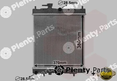 Van Wezel 13002130 — Radiator, engine cooling *** IR PLUS ***