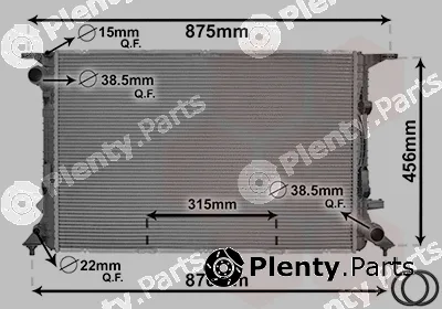 Van Wezel 03002290 — Radiator, engine cooling *** IR PLUS ***