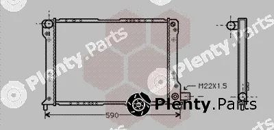 Van Wezel 73002012 — Radiator, engine cooling