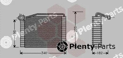 Van Wezel 0300V142 — Evaporator, air conditioning