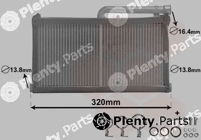 Van Wezel 03006397 — Heat Exchanger, interior heating *** IR PLUS ***