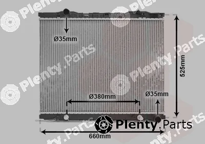 Van Wezel 83002056 — Radiator, engine cooling
