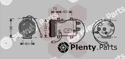 Van Wezel 0300K179 — Compressor, air conditioning