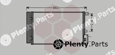 Van Wezel 17005357 — Condenser, air conditioning