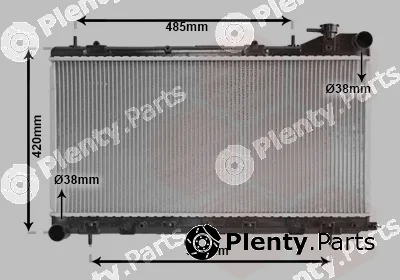 Van Wezel 51002045 — Radiator, engine cooling