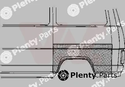 Van Wezel 1745145 — Quarter Panel