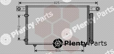 Van Wezel 27005196 — Condenser, air conditioning