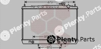 Van Wezel 13002242 — Radiator, engine cooling