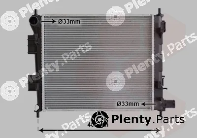 Van Wezel 82012732 — Radiator, engine cooling