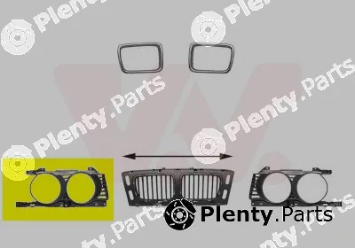 Van Wezel 0635412 — Radiator Grille