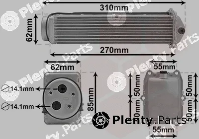 Van Wezel 03014716 — Charge Air Cooler