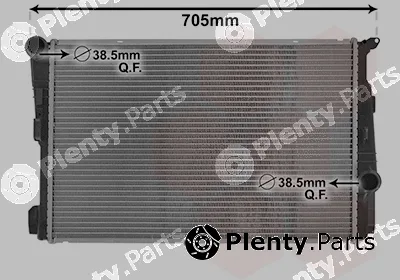 Van Wezel 06012709 — Radiator, engine cooling