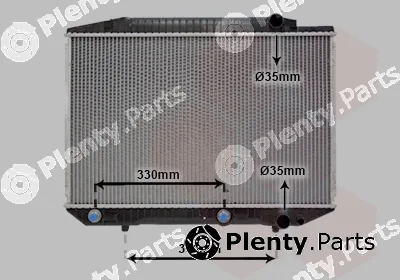 Van Wezel 30002070 — Radiator, engine cooling