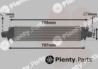 Van Wezel 37004422 — Charge Air Cooler