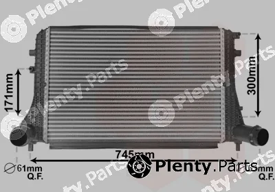 Van Wezel 58004377 — Charge Air Cooler