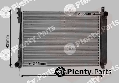 Van Wezel 07002080 — Radiator, engine cooling