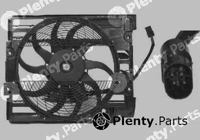 Van Wezel 0639751 — Fan, air conditioning condenser