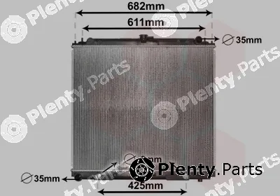 Van Wezel 13002399 — Radiator, engine cooling