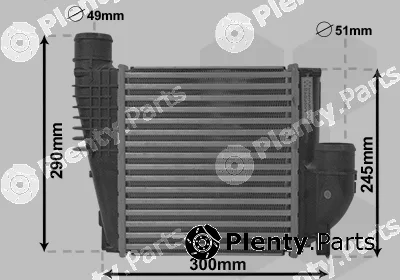 Van Wezel 40004385 — Charge Air Cooler