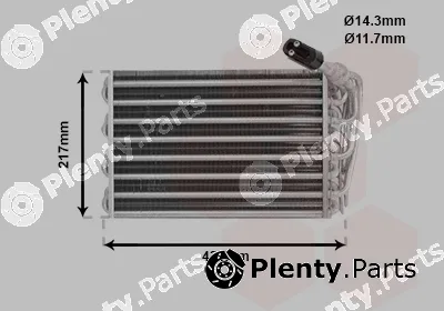 Van Wezel 4000V010 — Evaporator, air conditioning