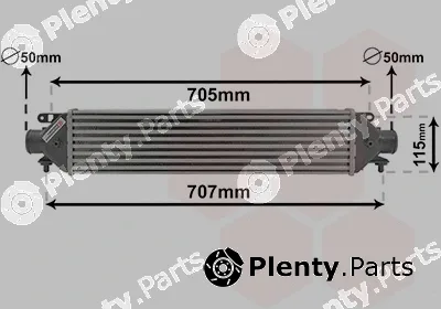 Van Wezel 17004321 — Charge Air Cooler