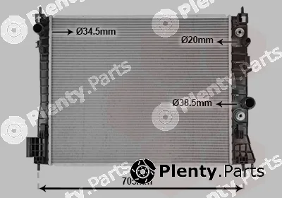 Van Wezel 37002655 — Radiator, engine cooling