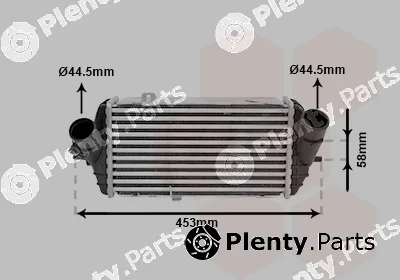 Van Wezel 82014711 — Charge Air Cooler