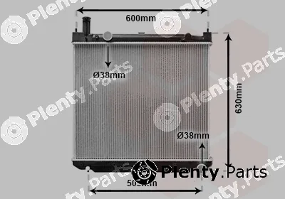 Van Wezel 53002471 — Radiator, engine cooling