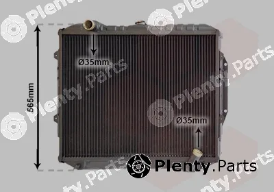 Van Wezel 32002187 — Radiator, engine cooling