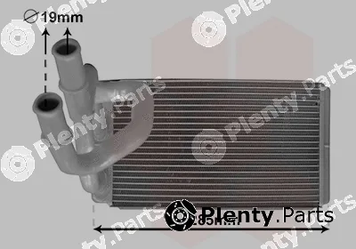 Van Wezel 13006373 — Heat Exchanger, interior heating